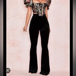 House of CB velvet pants